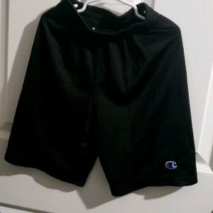 Black Champion Mesh shorts Size 7